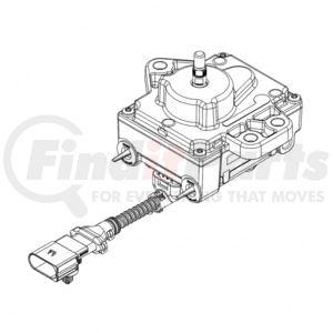DDE EA4711502694 by DETROIT DIESEL - Door Actuator Motor