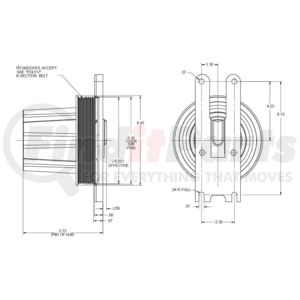 010020079X by KIT MASTERS - Kysor-Style Hub - Remanufactured