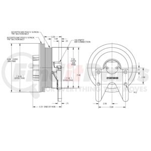 010020367X by KIT MASTERS - Kysor-Style Hub - Remanufactured