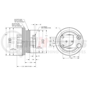 010020411X by KIT MASTERS - Kysor-Style Hub - Remanufactured