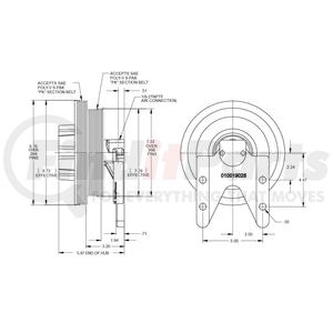 010020429X by KIT MASTERS - Kysor-Style Hub - Remanufactured