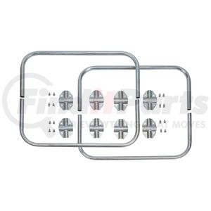 CS07-0016 by WORLD AMERICAN - Cargo Restraint Hoop Set - Bolt-On, for Load Locks 1" Round Diameter