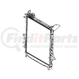 16400EW140 by HINO - Radiator Assembly