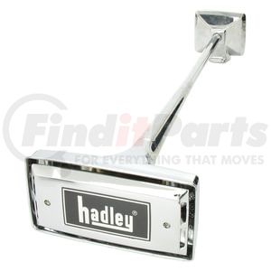 H00977TP by HADLEY - 29 in. Low Tone Rectangular Ambassadors Air Horn Kit, Steel Projector, Chrome Finish