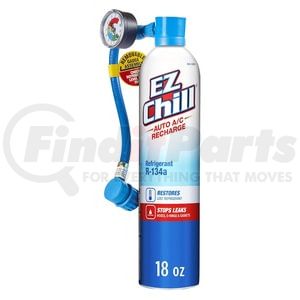 MAC134RFL by INTERDYNAMICS - EZ Chill® Refrigerant Refill - with Charging Hose and Gauge, 18 Oz. 