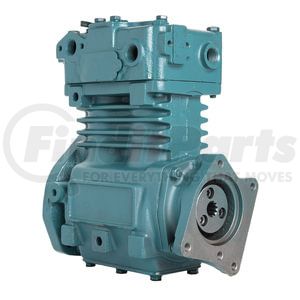 107981X by HALDEX - Air Brake Compressor - Remanufactured, Flange Mount, Engine Driven, 11 Tooth Spline Shaft