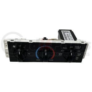 A22-57400-004 by FREIGHTLINER - A/C Control Switch - Heater/Defroster, 3 Knob, 3 Mounting Holes