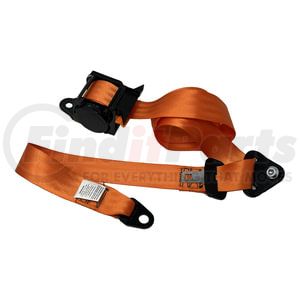 2515197C1 by INTERNATIONAL - Seat Belt Retractor - Orange, Navistar Compatible