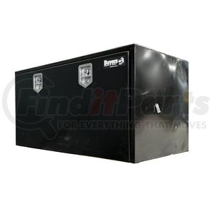 1704310 by BUYERS PRODUCTS - Truck Tool Box - Black, Steel, 24 x 24 x 48 in., Underbody, with T-Latch