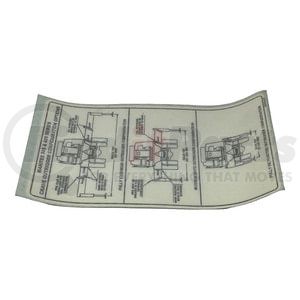 4000794.003 by MANITEX - Manitex 38S & 40S LMI Series Crane Outrigger Configuration Label Decal