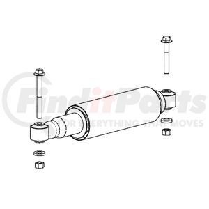 4AS00023 by LINK - KIT-LIFT AXLE SHOCK