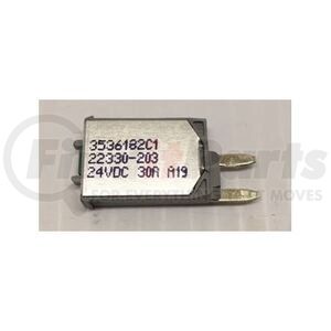 3536182C1 by INTERNATIONAL - Circuit Breaker - 30 Amp, 12V, Navistar Compatible