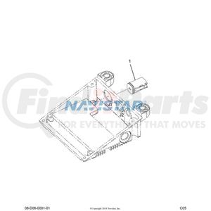 3559775C1 by INTERNATIONAL - Resistor Terminating, Navistar Compatible