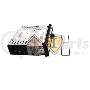 International 2515090C91 CB Radio CB Radio Assembly - AM/FM/AUXILIARY /CD/USB, Amber Display, DEA525, Navistar Compatible
