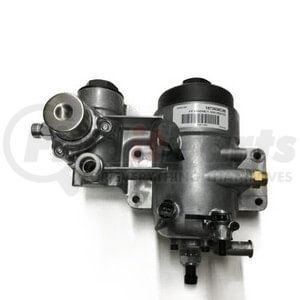 International 1873938C98 Fuel Filter Housing Fuel Filter Header Assembly - Without Heater, Fits Maxxforce Engine Models,