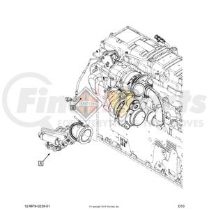 7095681C92 by INTERNATIONAL - Engine Exhaust Valve, Navistar Compatible