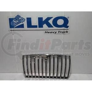 International 3825806C93 Grille Grille Assembly - Fixed Chrome, Navistar Compatible