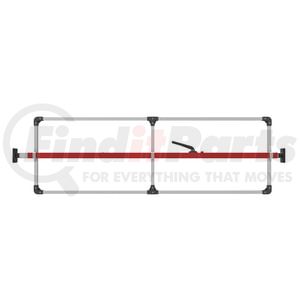 080-01214 by SAVE-A-LOAD - SL-30 Series Bar, Fixed Feet, Attached 3 Crossmember Hoop-Pink powder coat
