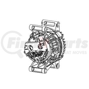 4022171C92 by INTERNATIONAL - Alternator - 12V , 240A, Leece Neville Avi160, Navistar Compatible