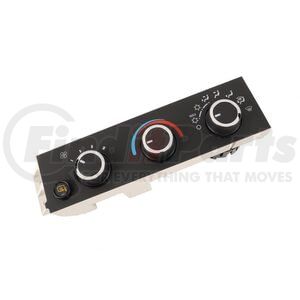 84793088 by ACDELCO - A/C Control Panel - Black, Manual, fits 2008-2021 Chevrolet Express/GMC Savana