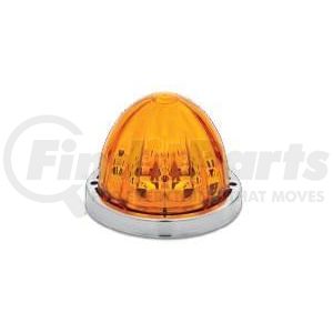 TRUX TLED-WTA Marker Light Clearance / Marker Light - Amber Lens, LED, Star-Burst Watermelon, 19 Diodes