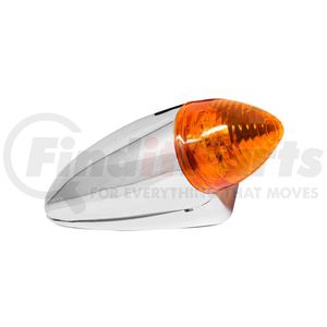 571.LD328A8 by AUTOMANN - Marker Light - LED Amber 5" X 14" 12 Volts, Chrome Surface Mount