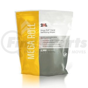 2XL-422 by 2 XL CORPORATION - Mega Roll® Hand Sanitizing Wipes - 8" x 5" Towelettes, 2300 Count