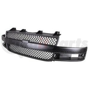 GM1200834 by GMC - 2018-2025 GMC GRILLE, COMPOSITE, MESH STYLE, DARK GRAY, WITH OUT EMBLEM