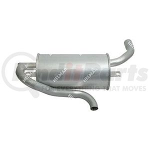 Helmar Forklift Parts 17510-32882-71 Exhaust Muffler Exhaust Muffler - Aftermarket Replacement, for Toyota