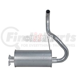 17510-U217071 by HELMAR FORKLIFT PARTS - Aftermarket Replacement Muffler for Toyota