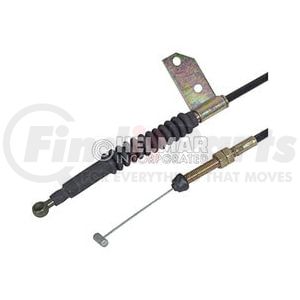 18201-0K001 by HELMAR FORKLIFT PARTS - Fuel Injection Throttle Cable - 54" Length, fits Nissan H20II Engines