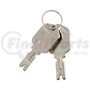 186304 by HELMAR FORKLIFT PARTS - Aftermarket Replacement Lift Truck Power Switch Key - For Hyster