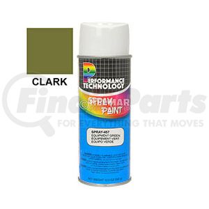 SPRAY-457 by HELMAR FORKLIFT PARTS - Aftermarket Replacement Spray Paint - 12 oz. Equipment Green, For Clark