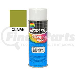 SPRAY-461 by HELMAR FORKLIFT PARTS - Aftermarket Replacement Spray Paint - 12 oz, Yellow Green II for Clark