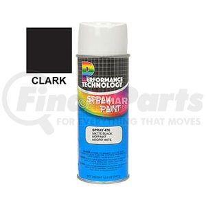 Helmar Forklift Parts SPRAY-476 Spray Paint Spray Paint - 12oz, Matte Black