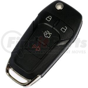 99295ST by DORMAN - Keyless Entry Transmitter - 4 Buttons, Flip Key, Black