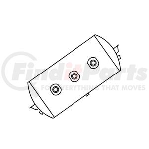 TSJ1209A by TRAMEC SLOAN - Air Tank 12.0 DIA