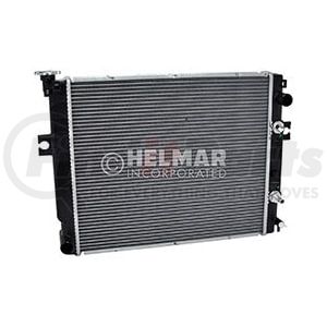 3EA-04-51110 by HELMAR FORKLIFT PARTS - Aftermarket Replacement Radiator for Komatsu