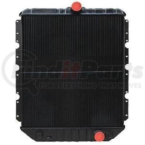 HDC010321SK by BLUE BIRD - 2004-2008 Blue Bird Bus Copper / Brass Radiator (4 Row Standard Core)Design Style 	Copper / BrassHeight 	33 1/4Width 	26 9/16Depth 	2Inlet 	2 1/2 connectionOutlet 	2 1/4 connectionEngine Oil Cooler 	NoTrans Oil Cooler 	18 Inch Oil Cooler o