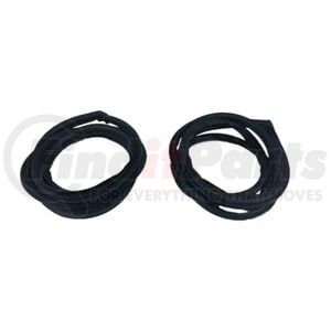 KT3039 by FAIRCHILD - Front Door Seal on Body Kit for 2003-2009 Toyota 4Runner (62312-35020-B0, 62311-35020-B0)