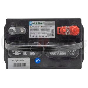 QS-24MDC12 by QUICK START PRODUCTS - QuickStart Interstate Flooded Deep Cycle Battery Group 24