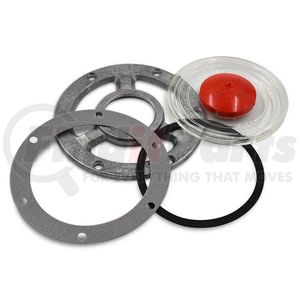 359-6112 by STEMCO - Axle Hub Cap Window Kit - Inc. Window, Gasket, Window Ring Gasket, Vent Plug
