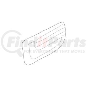 15091889 by GM - Body Side Molding Assembly - Rear, Lower