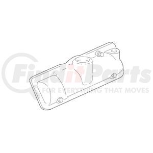 89017415 by GM - Engine Valve Rocker Arm Cover Assembly