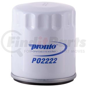 PO2222 by PREMIUM GUARD - Engine Oil Filter - Spin-On, Enhanced Cellulose, M22 x 1.5, 350 PSI