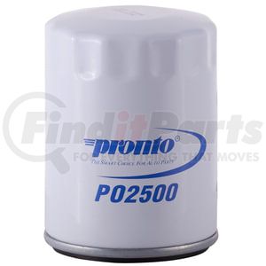 PO2500 by PREMIUM GUARD - Engine Oil Filter - Spin-On, Enhanced Cellulose, M22 x 1.5, 350 PSI