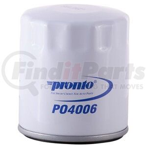 Premium Guard PO4006 Engine Oil Filter Engine Oil Filter, Spin-On, Enhanced Cellulose, 13/16-16 Thread, 320 PSI