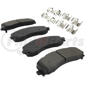 MPA Electrical 1001-2225M Disc Brake Pad Set Rear Disc Brake Pad Set for 2019-2025 Ram 2500/3500, 2019-2024 Ram 4000