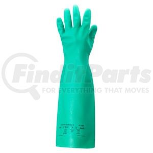117300 by ANSELL - Solvex® Gloves - Green, Unsupported, Nitrile, 22 Mil, Latex Free