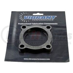 14390 by VIBRANT PERFORMANCE - Discharge Flange; 4 Bolt; For GT30/GT35; 2.5 in. I.D.; 1/2 in. Thick;